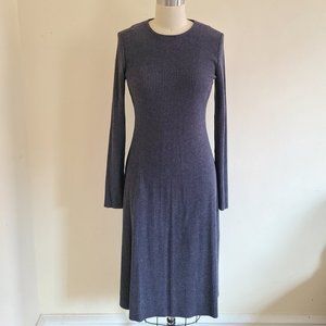 Banana Republic NWOT Gray Ribbed Sweater Dress